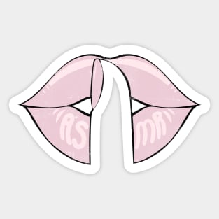 ASMR Pink Whisper Sticker